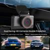 4G 2K Dual-Lens Dash Cam, 3-Inch Screen, WiFi, GPS Tracking, Remote Live Video Via Phone, 12-24V Power Supply, Car Camera