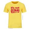 2024 Cotton Unisex Tshirts It's Not A Bug It's A Feature Tshirt Developer Joke Coder Programmer Web Funny T Shirts Tee