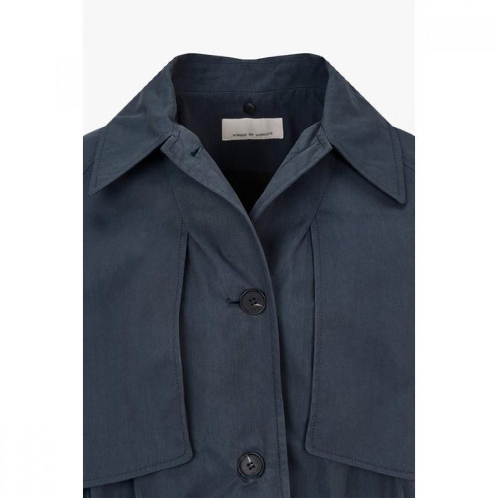 VOV Detachable Quilted Hood Trench Jumper 7155320001