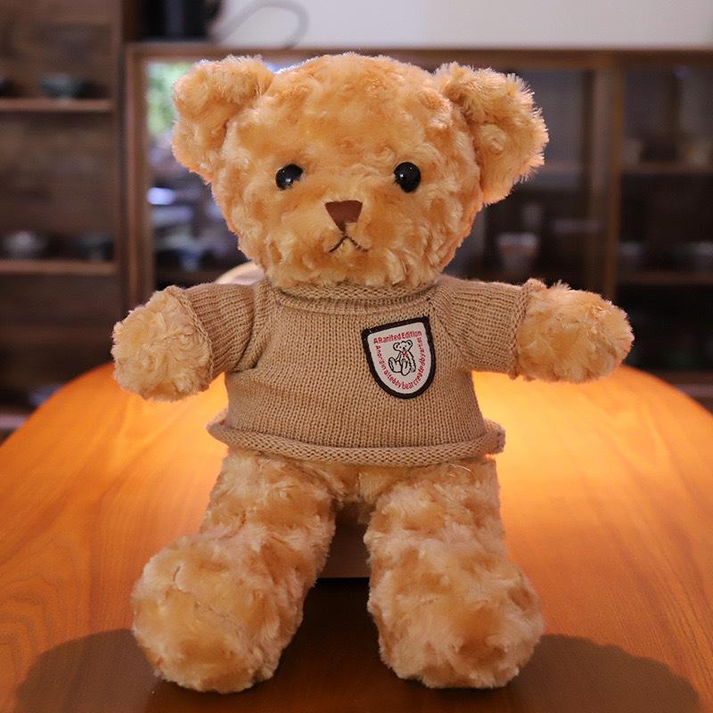 

Little Red Riding Hood Teddy Bear Doll Plush Toy Birthday Gift Chestnut Christmas Bear Doll Valentine s Day New Year Gift 30cm