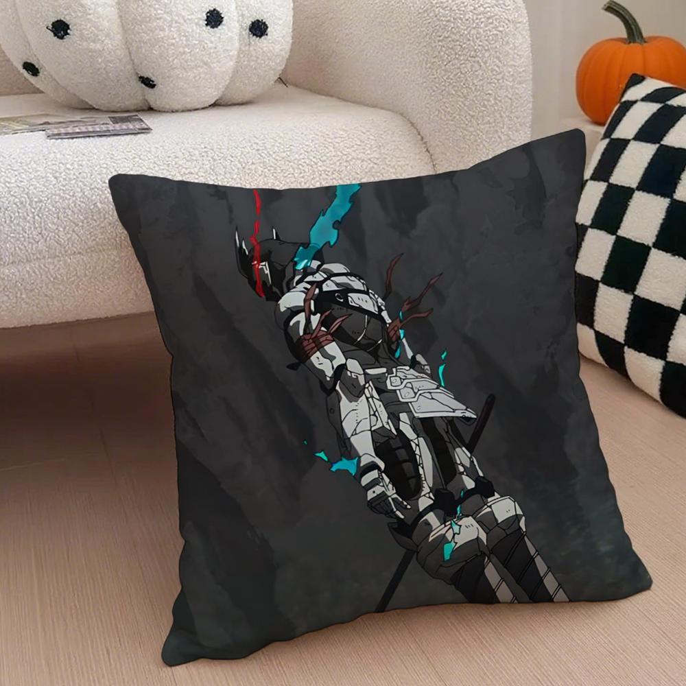 ShangriLa FrontierS Cushion Cover Throw Pillow Cover Hidden Button Durable Polyester Chair Cushion