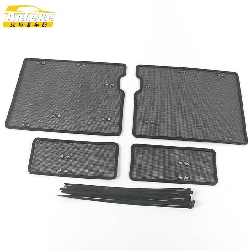 Middle Screening Mesh Front Grille Mesh For Hyundai Palisade   Front Grille Net Cover Stainless steel Accessories