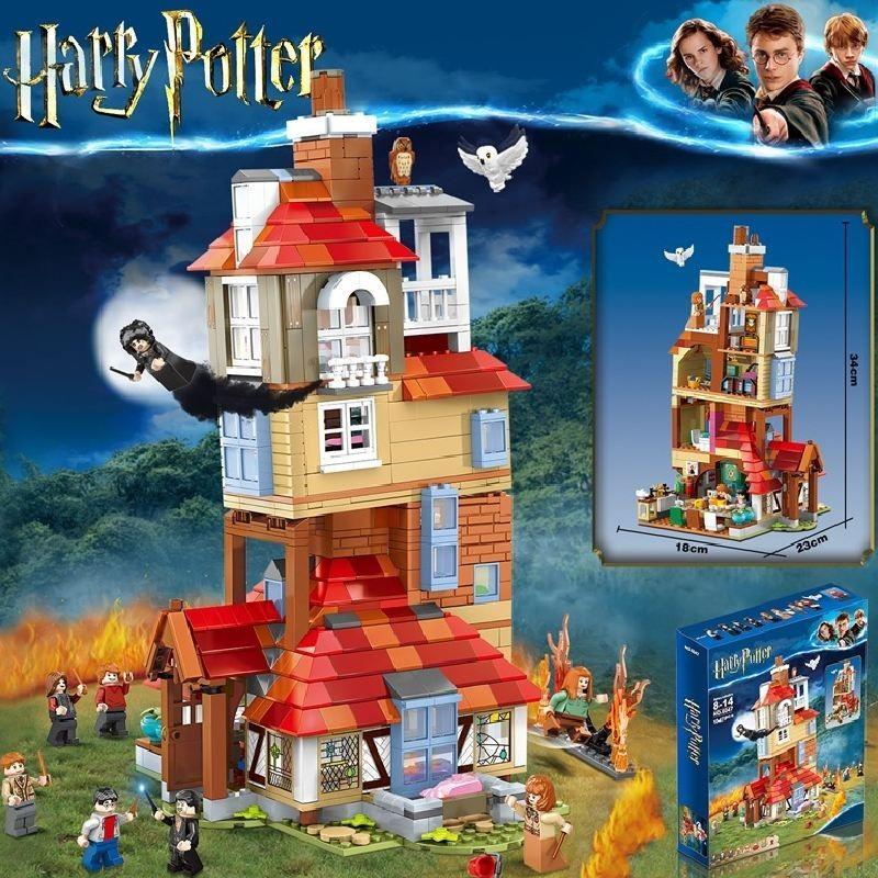 Compatible Building Blocks Model Hogwarts Castle Hedwig Toy