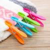 48/24Pcs Plastic Clothespins Hanging Pegs for Laundry Clothes Towel Clips with Home Storage Hooks