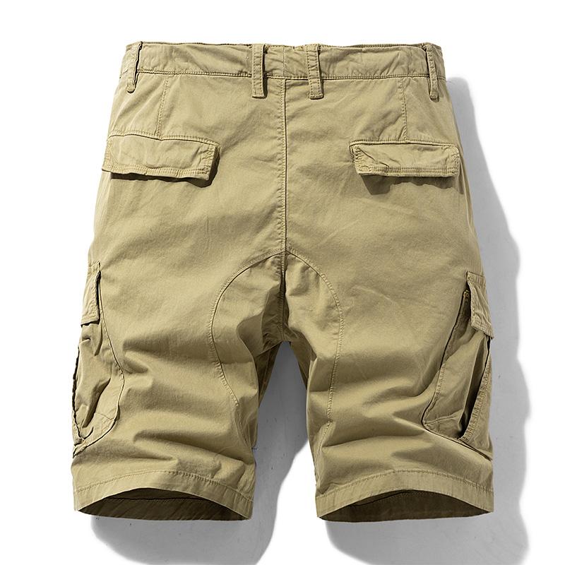 JAYSCE Mens Cargo Shorts Fashion Multi-pockets Shorts Male Casual Jogging Shorts Loose Pants