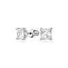 Swarovski [authentic Shopping Bag Gift] Rhodium Stud Earrings 5430365