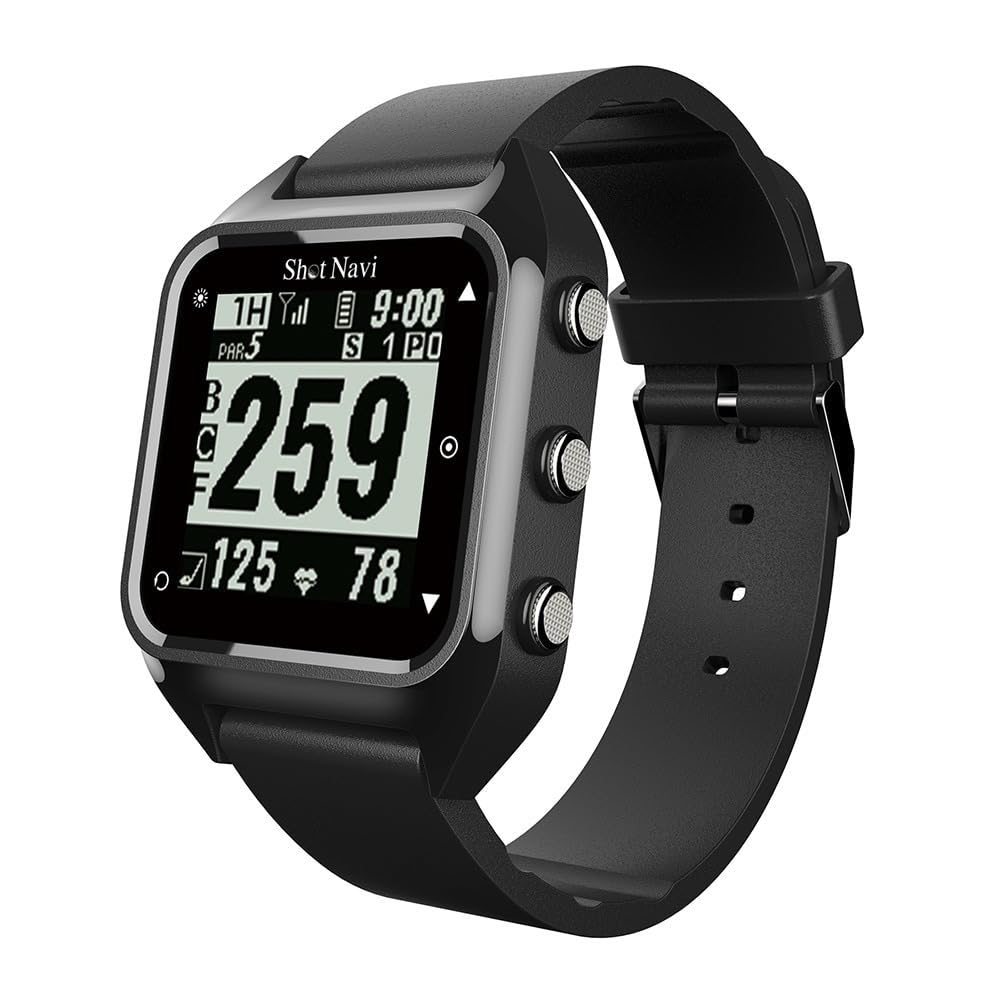 

Shot Navi Hug GPS Golf Watch (Black) чорний