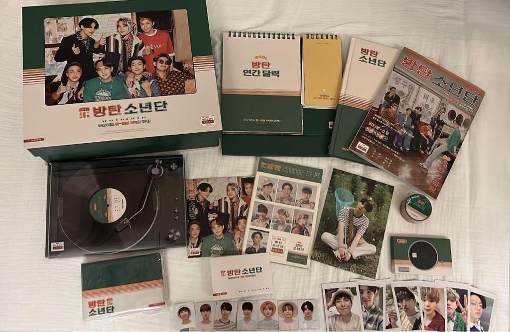 [USED] BTS Bangtan Seagreen Winpack 2021