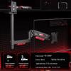 Adjustable Monitor Stand with Mechanical Arm and Portable Base