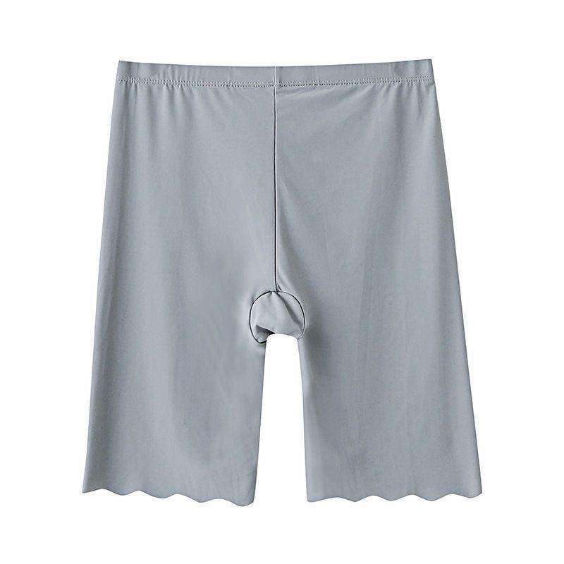 Ice Silk Women's Anti-Chafing Plus Size 2-in-1 Safety Capris