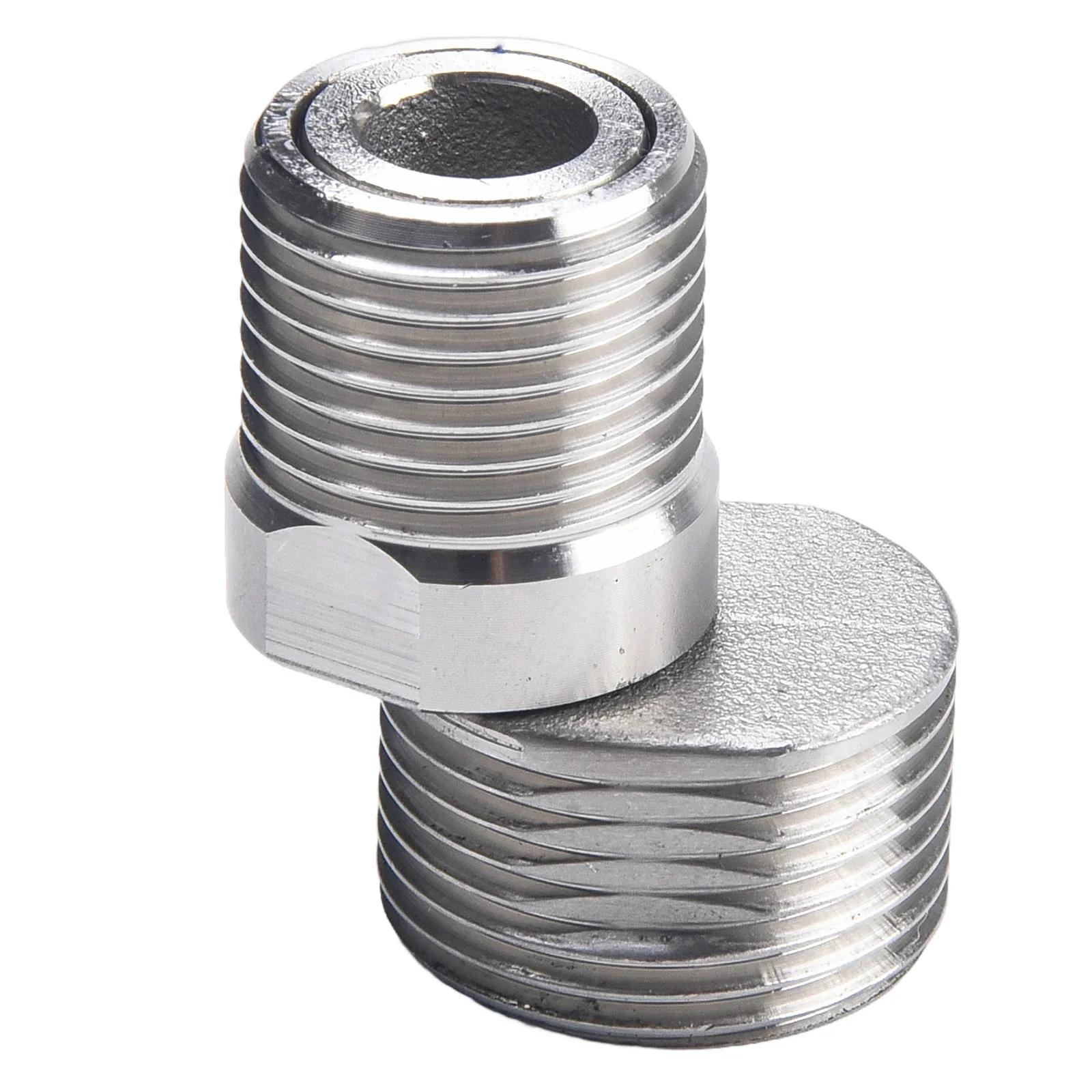 360Degree Adjustable Faucet Angled Curved Foot Eccentric Screw Corner TapAdapter Extended Angled Showerhead Corner Joint