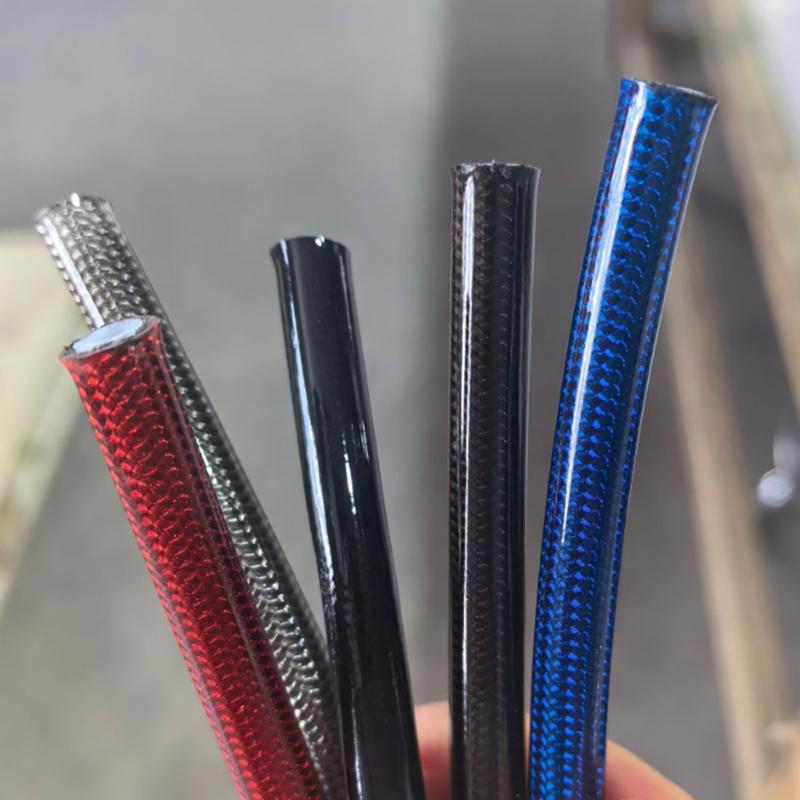 PTFE Brake Hose Braided Stainless Steel Motorcycle Brake Oil Line AN3 Universal For Motorbike Modified