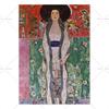 Gustav Klimt Kunstwerk Frau Porträt Malerei Poster und Drucke Wandkunst Bild Leinwandmalerei für Wohnzimmer Heimdekoration