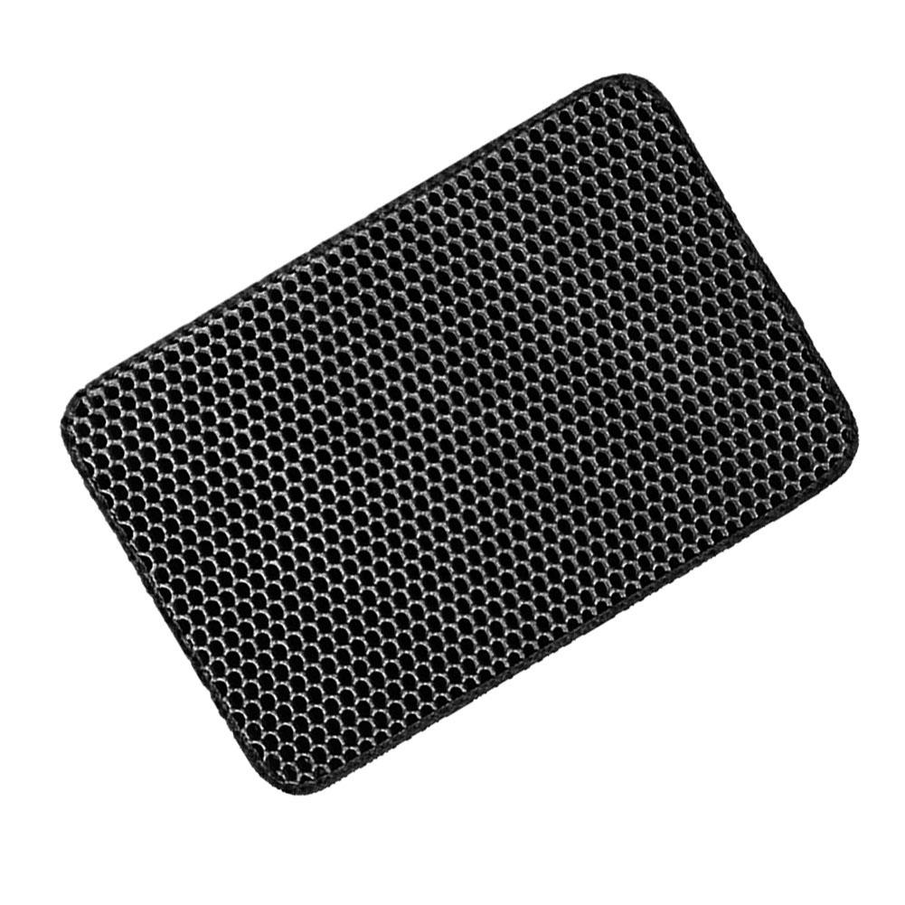 Cat Litter Mat Waterproof Double Layer Pet Litter Box Mat Pet Toilet Cat Mat Nonslip Sand Pet Cat Washable Clean Mat