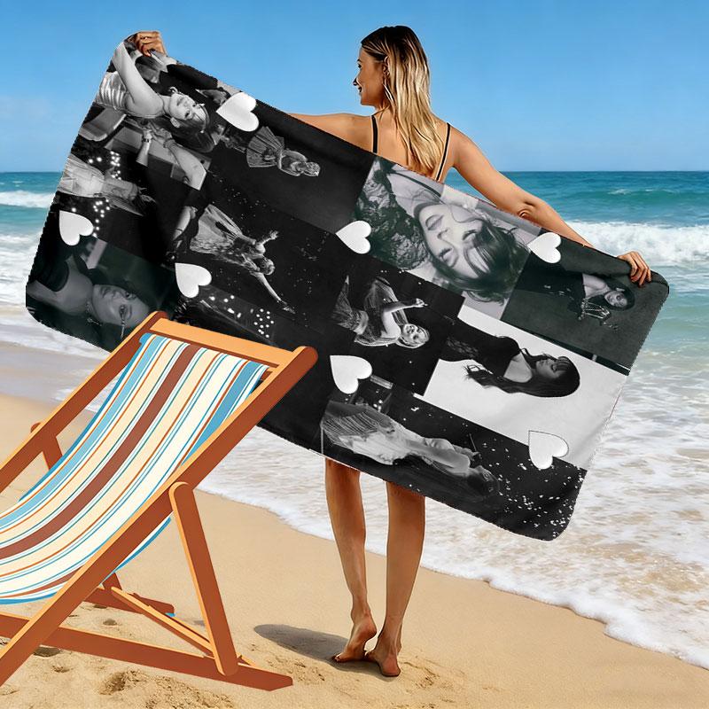AYLIVA poster Beach Towel, Large Soft Quick Dry Towel for Beach Camping Swimming
