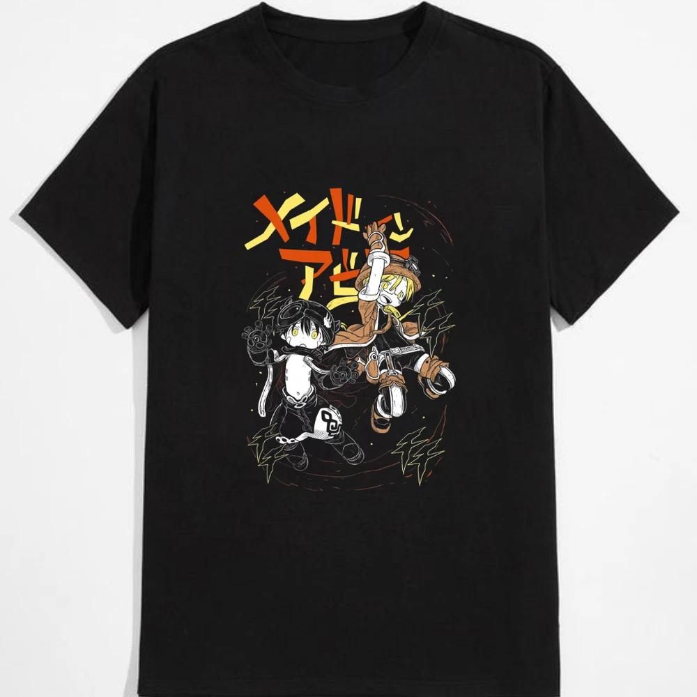 Made In Abyss Nanachi Faputa Anime Manga Graphic TShirt Black Unisex
