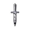 Horror Movie Dagger Enamel Pins Custom Friday Michael Brooches Lapel Badges Black Punk Gothic Halloween Jewelry
