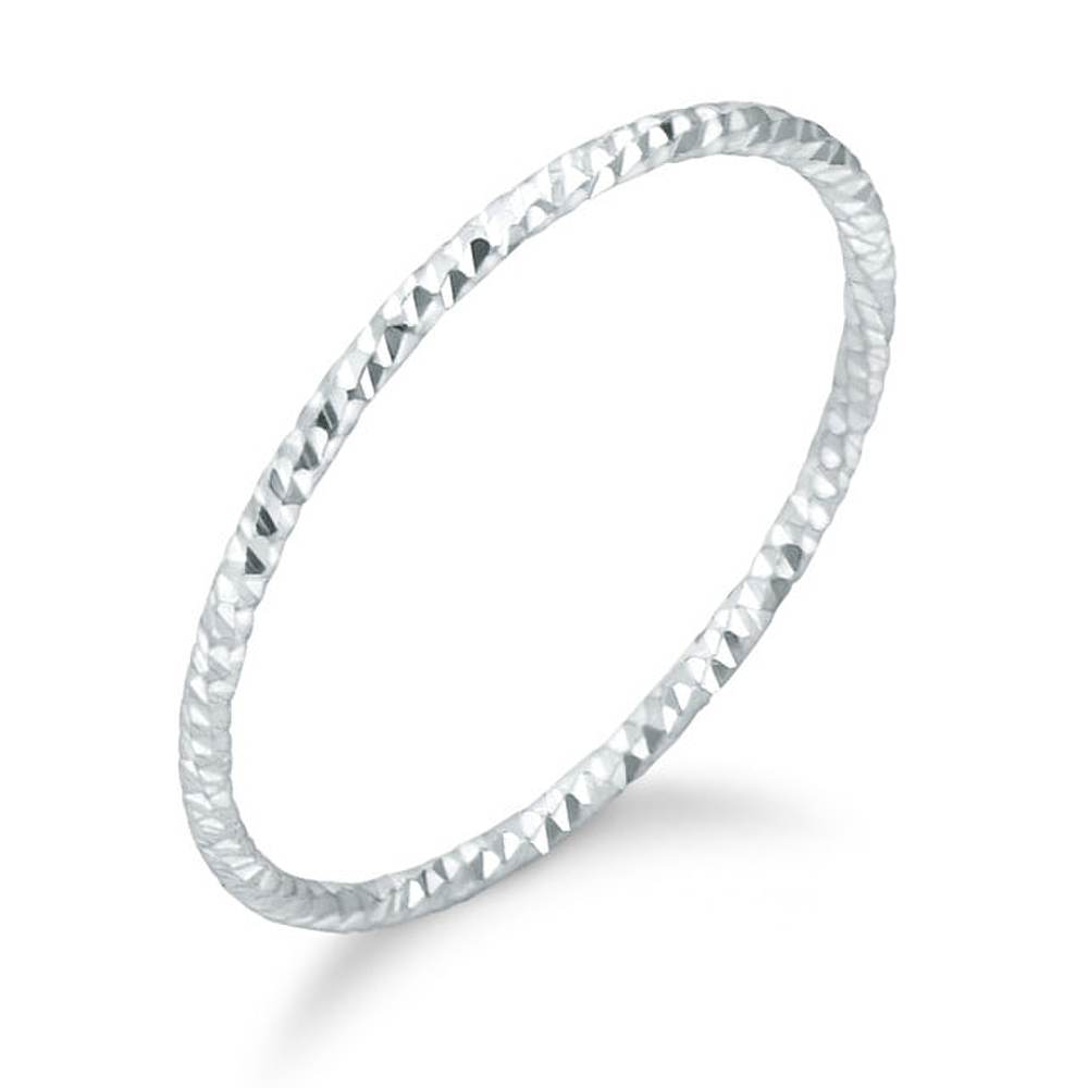 14K Bold Pure Cutting Ring