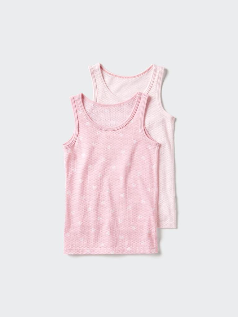 Uniqlo Japan Baby Kleinkind Baumwolle Netz Tanktop 2er Pack