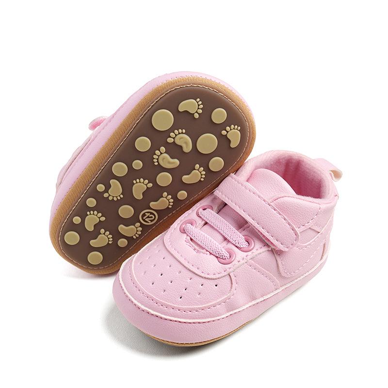 

Non-Slip Waterproof Pre-Walking Shoes for Newborns (0-1 Year) with Velcro Closure 12CM/84g