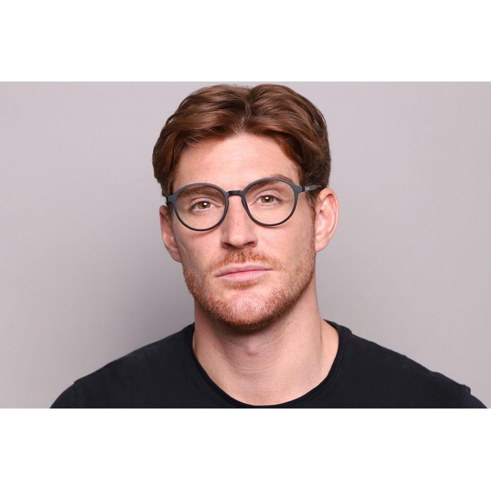 Full Rim Round Matte Black Smartbuy Collection Camelo Trc 184 Fashion Unisex Eyeglasses