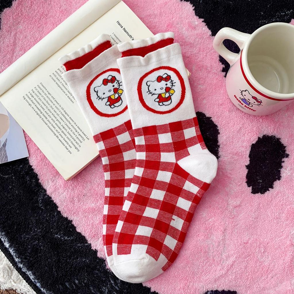 Cute Sleeping Socks Thickened Mid-Leg Socks Home Australian Velvet Children Warm Bear Winter Fleece To Protect Against Cold And Cute