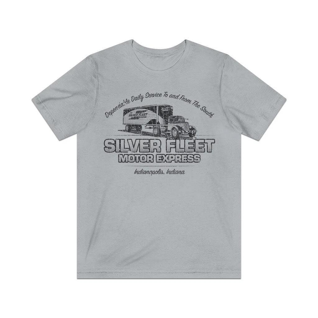 Silver Fleet Motor Express 1930 Vintage Men s T shirt 2XL