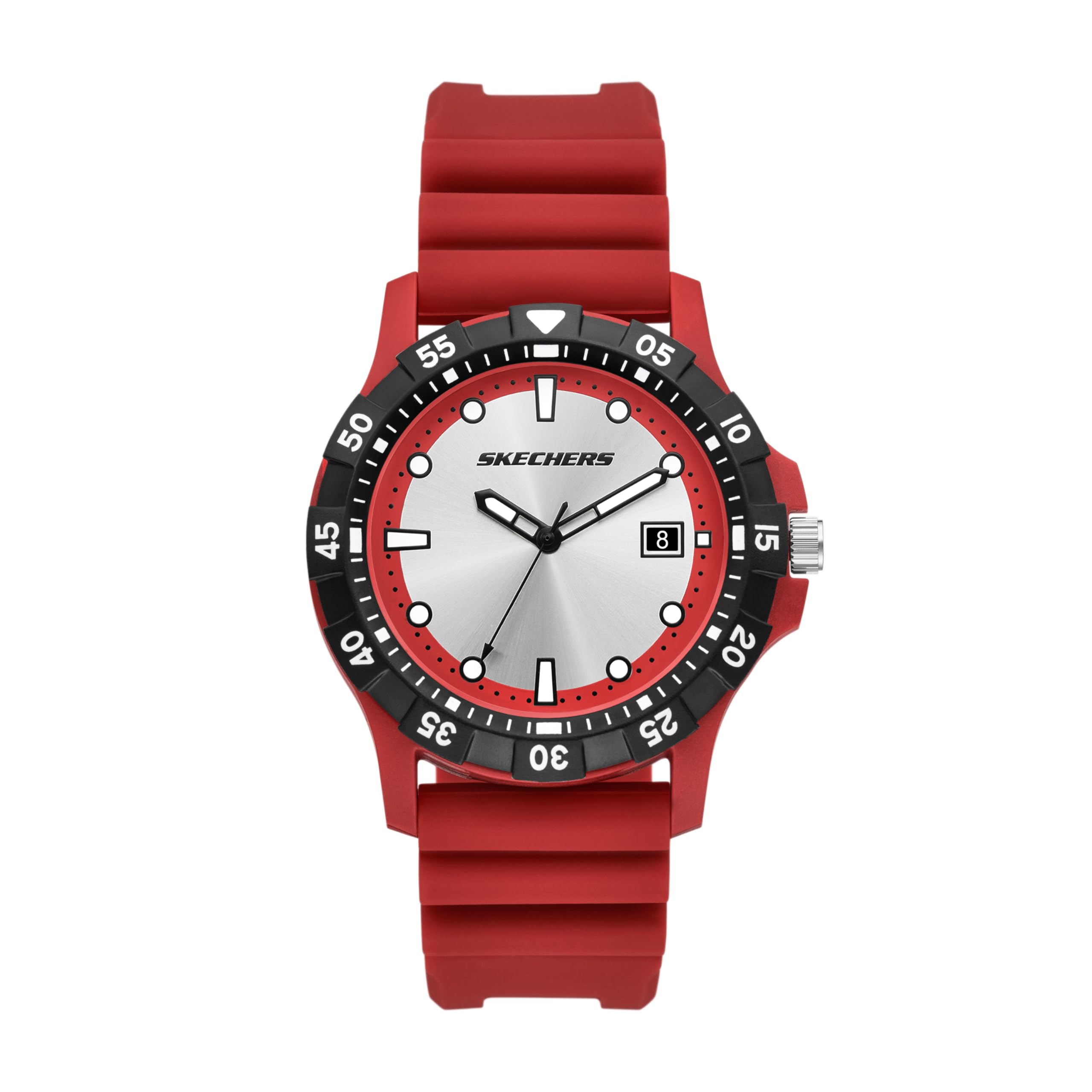 Skechers Analog Silicone Watch SR5290 Men s