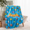 Custom Name Game Theme Printed Blanket - Perfect for Couch, Bed, Travel & Outdoor Use | Machine Washable, Cozy & Durable.