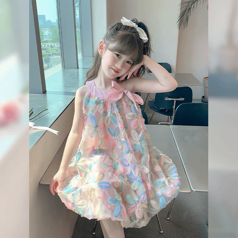 Girls' Summer Princess Tulle Dress