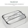 ZISIZ Aluminum 2-Piece Outdoor Lunchbox Set
