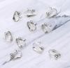 Clip per Orecchini a Clip Oro Argento Convertitore per Orecchie Non Forate Gioielleria