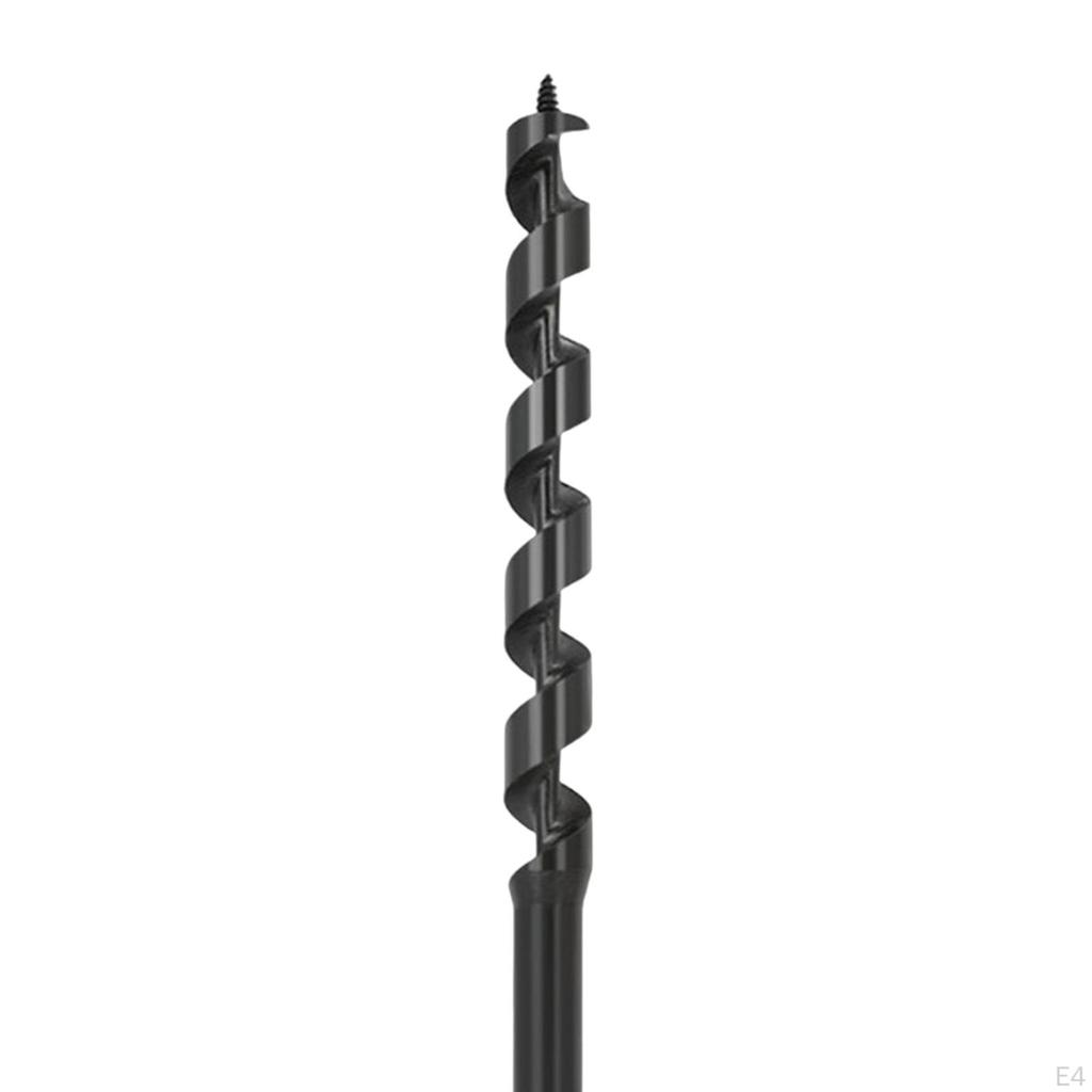 Wood Auger Survival Tools, Heavy Duty Bushcraft Woodworking Spiral Hole Hand Drill for Backpacking