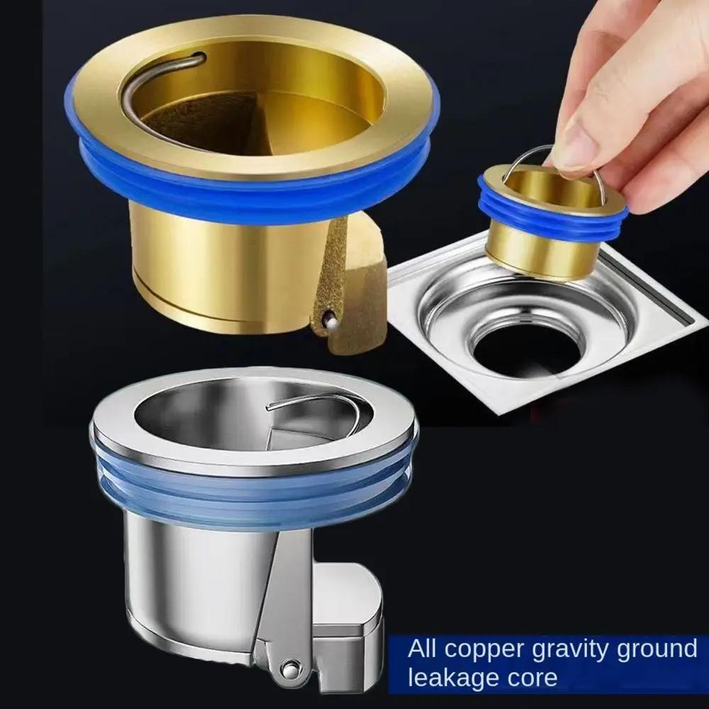 Bathroom Accessories Insect Prevention Shower Drainer One Way Valve Floor Drain Anti Odor Sewer Strainer Plug Drain Cover