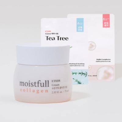 Crema Moistfull al Collagene 75 ml + 2 Maschere – Idratazione Profonda e Cura dell'Elasticità