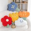 Nordischer Stil Blume Kissen Lächeln Wolke Wurfkissen Tulpe Sonnenblume Plüschtier Kuschel Plüschtiere Mädchenhaftes Zuhause Dekoration Geburtstagsgeschenke