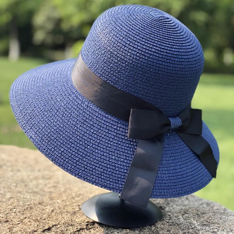 Straw Hat Women's Summer Sunscreen Face Cover Sun Hat Women's Seaside Vacation Fisherman's Sun Hat Versatile Beach Hat Children