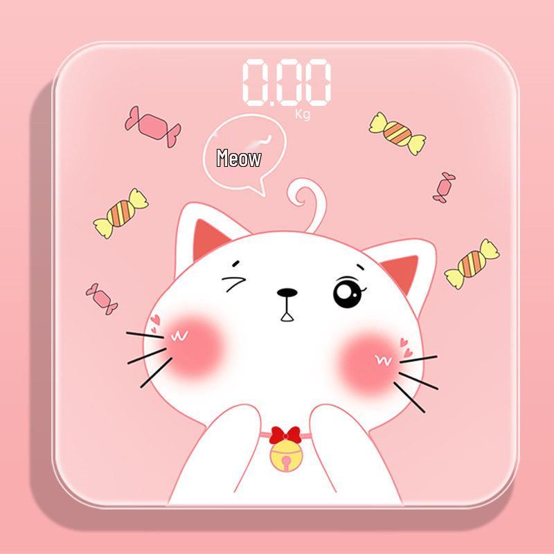 Compact High Precision Digital Household Scale - Cute Design