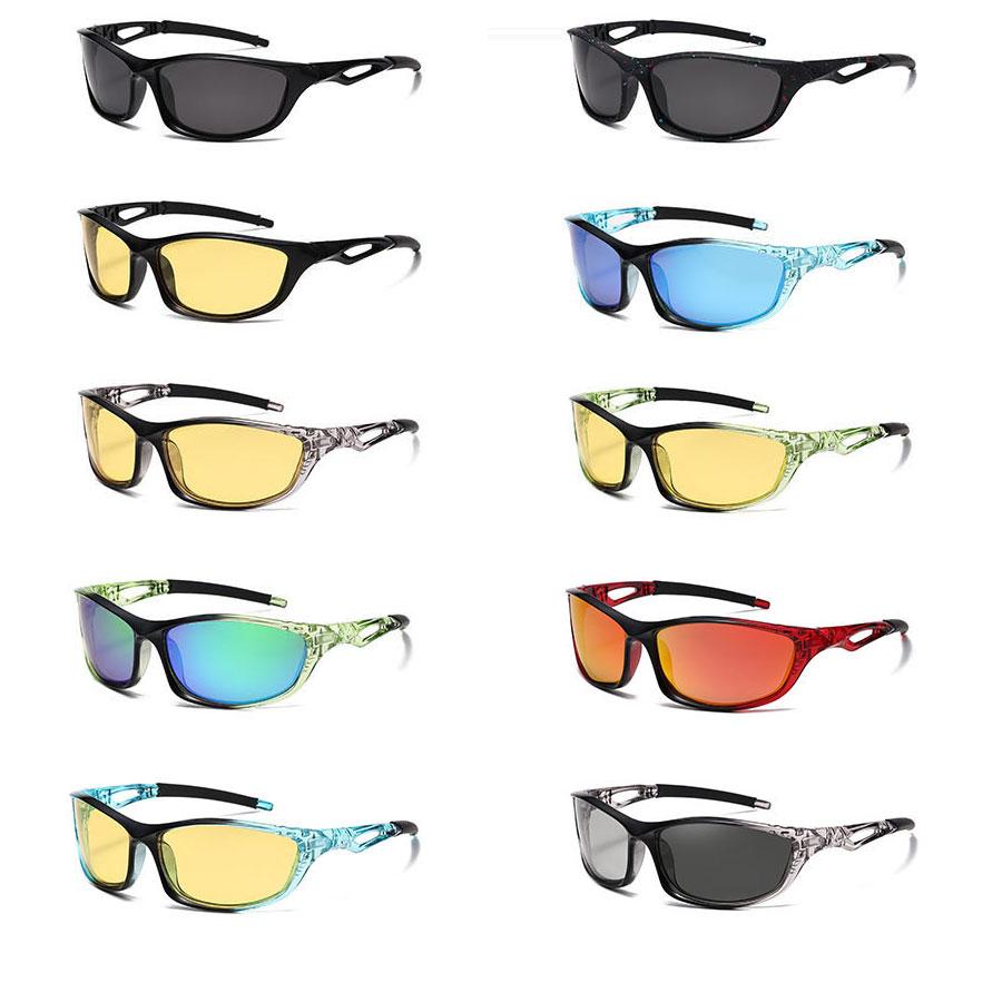Lunettes de soleil polarisées de sport pour hommes femmes cyclisme course pêche lunettes de soleil photochromiques lunettes d'extérieur lunettes de vision nocturne