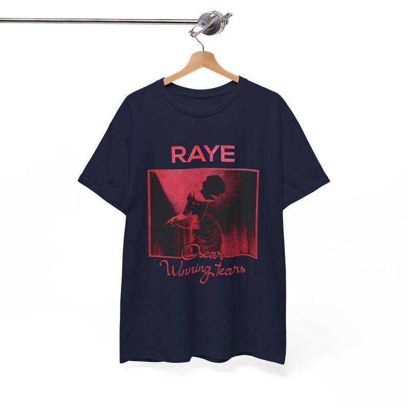 2026 Summer Fashion Trendy Tee Men Women Vintage Top RAYE _oscar Winning Tears_ T-shirt _ British Soul & Pop Tee