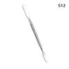Stainless Steel Dual Heads Spatula Mixing Stick Foundation Mixing Make Up Tool