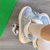 New Light Blue Bread Shoes Couple Casual Retro Wear-resistant Denim Blue Student Skateboard Sneakers