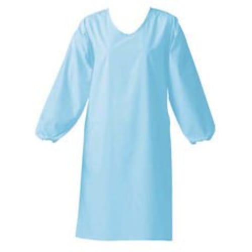 Ultra Dry Apron with Sleeves, Blue, E-1204-1H