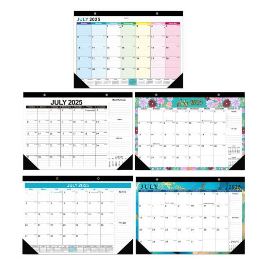 2025-2026 Wall Calendar Floral Design Wall Hanging Calendar Jul. 2025 - Dec. 2026 18 Monthly Planner for Home Office School Decor