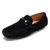 38-47 Big Size Men Shoes Casual Leather Suede Shoes Mens Loafers Fashion Slip On Footwear Male Flats Driving Shoe Soft Moccasins