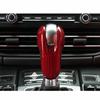 Red Real Carbon Fiber Gear Shift Knob Cover Trim Fit for Porsche 911 718 Cayman