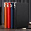 A5 Business Password Notebook with Lock Zipper Bag Notebook Loose Leaf Diary Meeting Minutes Notebook