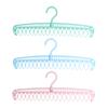 3PCS/Set Non-slip Clothes Drying Hanger Space-Saving Socks Hanger Rotatable Drying Rack  Household
