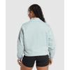 Gymshark Legacy Oversized Sweatshirt Fresh Blue B5a9w Ucmn