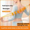 1pc Back Massage Roller Pull Back Strip Ball Massager Multi-function Massage Muscle Pain Relief Deep Relax For Back Shoulder